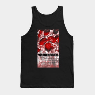 Scripted nature Tank Top